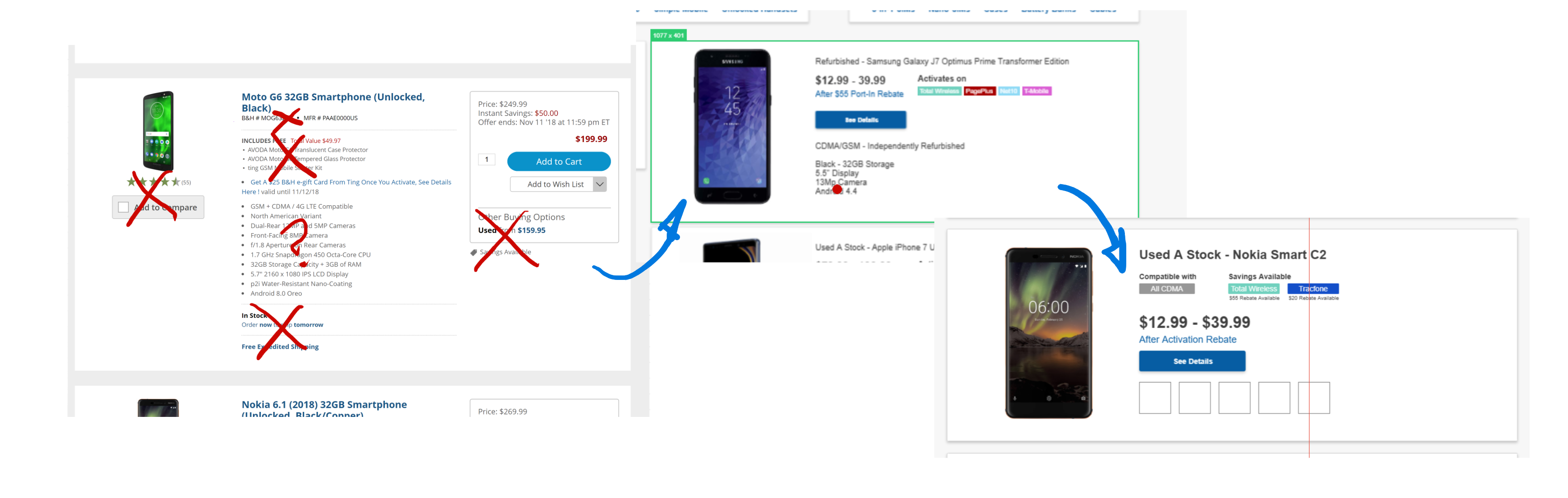 Competitor example