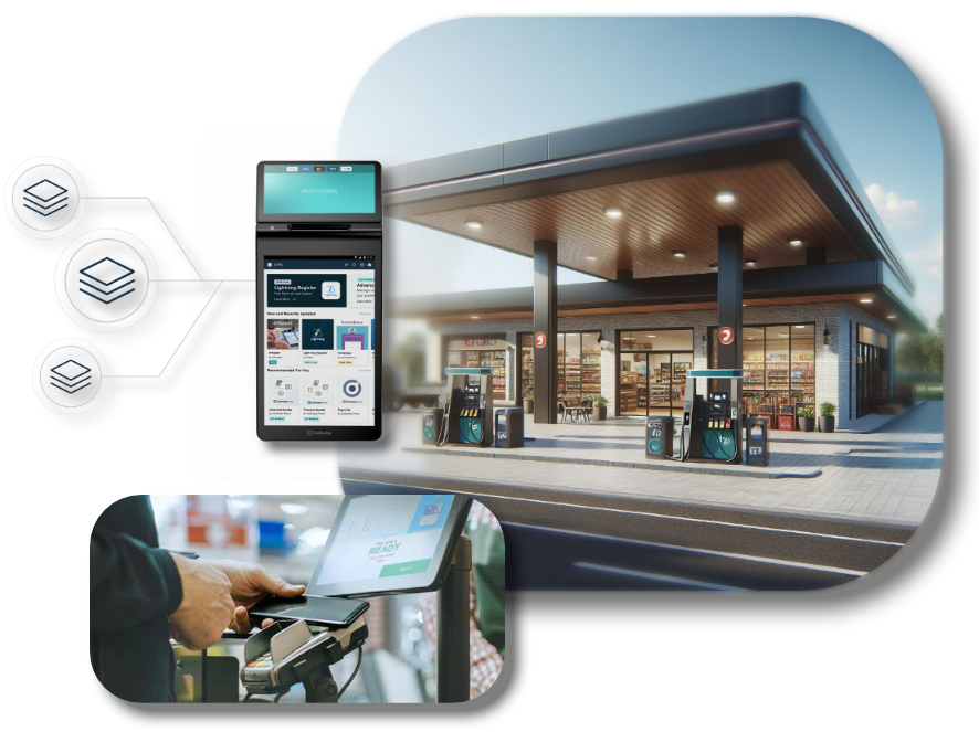 Poynt POS Smart Terminal mockup